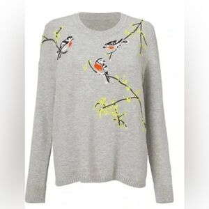 CABI SONGBIRD pullover Sweater Medium #4482 fall 23